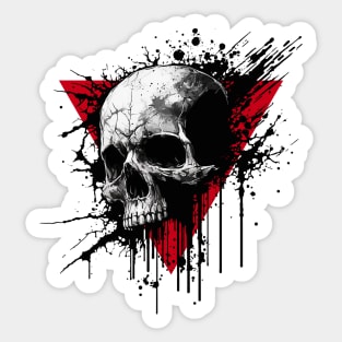 Skull Ink Sticker